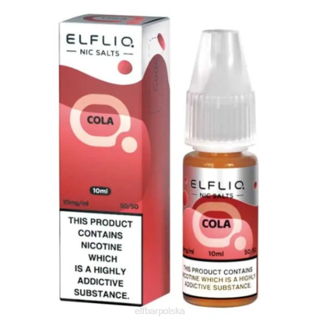 elfbar elfliq nic sole - cola - 10ml-10 mg/ml 42RP194
