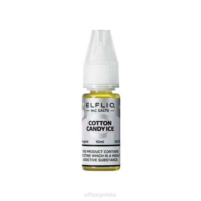 elfbar elfliq sól lodowa z watą cukrową - 10ml-10 mg/ml 42RP213