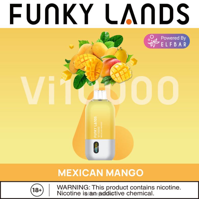 ELFBAR Funky Lands jednorazowe zaciągnięcia vape vi10000 46XNB166 meksykańskie mango